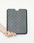 Louis Vuitton Ipad 2 Hardcase, &pound;150, Accessories, Grey, Canvas, Front view